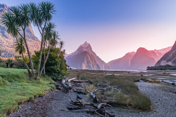 Mitre Peak, Fjordland, New Zealand