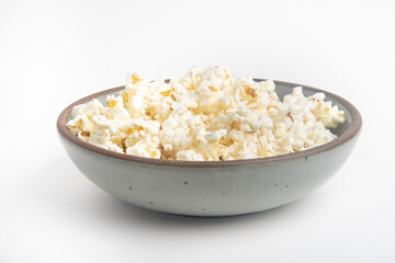 Popcorn In A Ceramic Bowl
