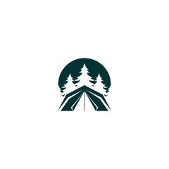 Illustration Vector Graphic of Camp Logo. Perfect to use for Recreation or Outdoor Camping Company