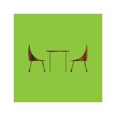 table and chair logo