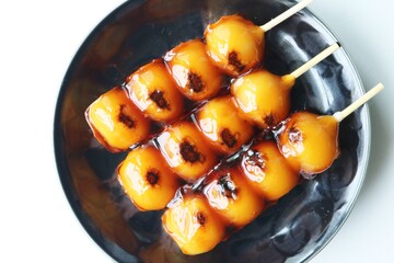 和菓子　みたらしだんご　甘辛　楽しみ　カロリー　