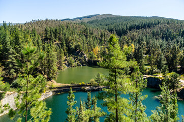 Canteras de Deuco (Deuco quarry) in Araucania Region, southern Chile