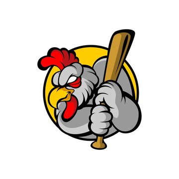 angry chicken logo