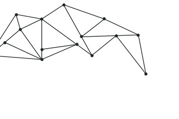Simple geometric design, vector background.