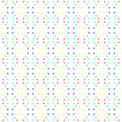 Leaves in Multicolor Vertical Seamless Pattern