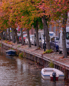 canal in amsterdam