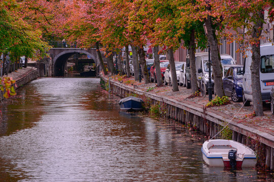 canal in amsterdam