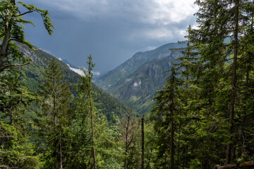Hiking Path Via Ferrata at the Weichtalklamm in Lower Austria