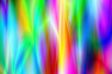 Obraz premium aurora multi-color gradient design with vertical elements