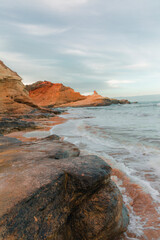 Beach and Coastline of the Great Ocean Road, Victoria Australia