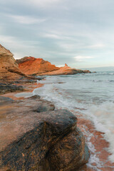 Beach and Coastline of the Great Ocean Road, Victoria Australia