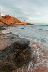 Beach and Coastline of the Great Ocean Road, Victoria Australia