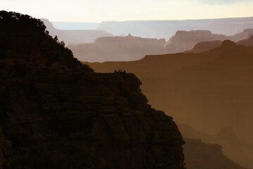 View from the South Rim of the Grand Canyon
