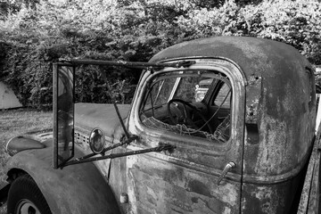 Old rusty truck