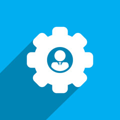 business manager icon, business icon vector