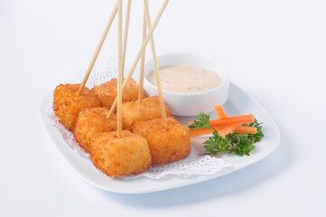 fried chicken nuggets