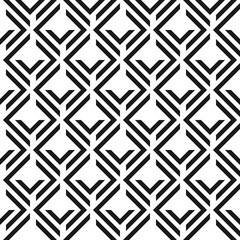 Seamless abstract geometric pattern with elements of corners