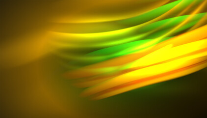 Fluid wave lines background. Trendy abstract layout template for business or technology presentation, internet poster or web brochure cover, wallpaper