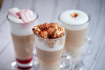 different kinds of coffee drink