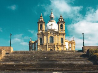 Beautiful Sanctuary of Our Lady of Sameiro in Braga, Portugal