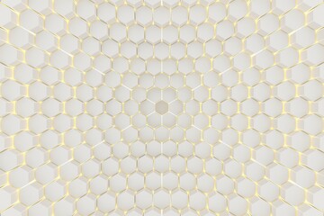 hexagonal abstract background