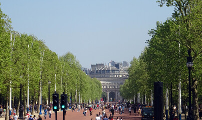 Vers Buckingham palace