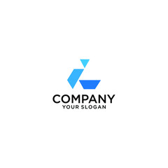 Letter L logo icon design template elements