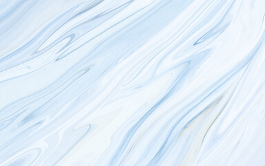 Obraz premium Marble rock texture blue ink pattern liquid swirl paint white dark that is Illustration background for do ceramic counter tile silver gray that is abstract waves skin wall luxurious art ideas concept.