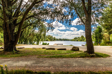 Blick über den Südsee in Braunschweig 