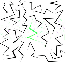 seamless pattern with lightning