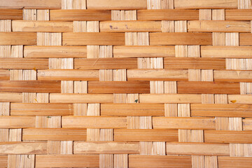 Rattan texture, detail handcraft bamboo weaving texture background