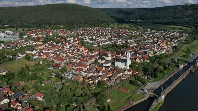 Faulbach aus der Luft