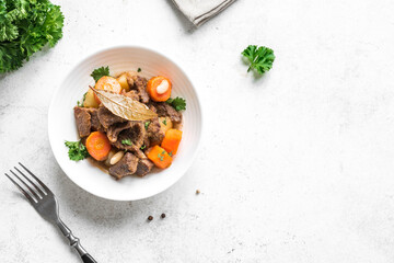 Meat and vegetable stew