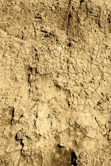 Beautiful vintage background clay surface with cracks and texture