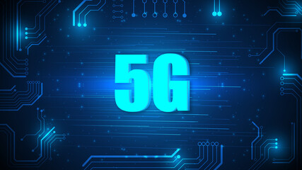 5G speed circuit technology background