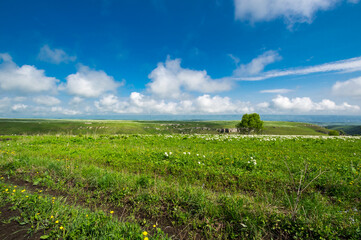 Panoramic view of the Bermamyt Plateau