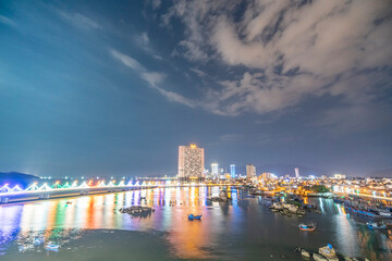 Fototapeta premium Nha Trang city has a lively life rhythm. 