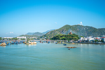 Fototapeta premium Nha Trang city has a lively life rhythm. 