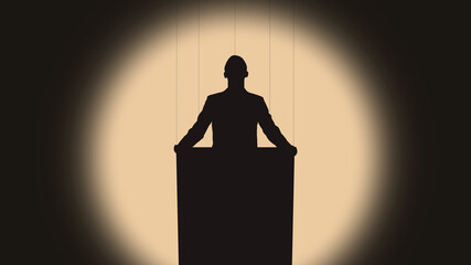 President-marionette, politician, businessman