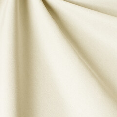 Solid fabric light cream background. Fabric with natural texture, Cloth backdrop.