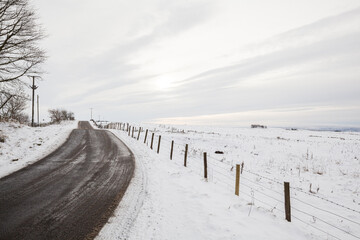 Snowy Northumberland
