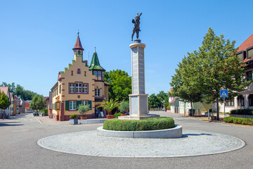 das alte Rathaus von Heitersheim im Breisgau