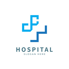 Health logo with initial letter CM, MC, C M logo designs concept. Medical health-care logo designs template.