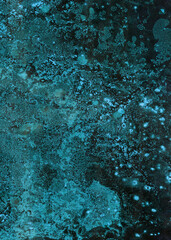 Abstract, hand-drawn fore. Neon colorful explosion, paint splashes. Decorative bright texture, spray splash on a dark background. Trendy template for cover, catalog, brochure, flyer, poster, banner.