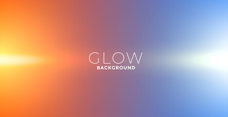 lights glow effect background in orange and blue colors © starlineart