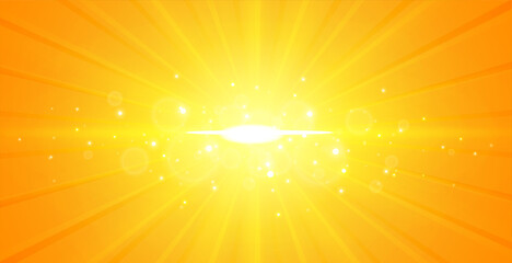 glowing center light rays yellow background design © starlineart
