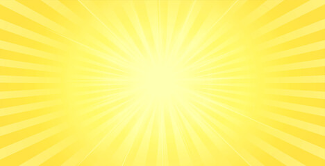 yellow background with center glowing light effect © starlineart