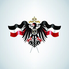 German Empire Flag QAnon Q WWG1WGA Movement Eagle Signage Symbol