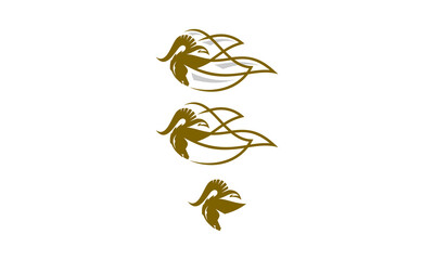 goat horn logo icon vector symbol