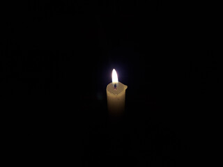 candle in the dark